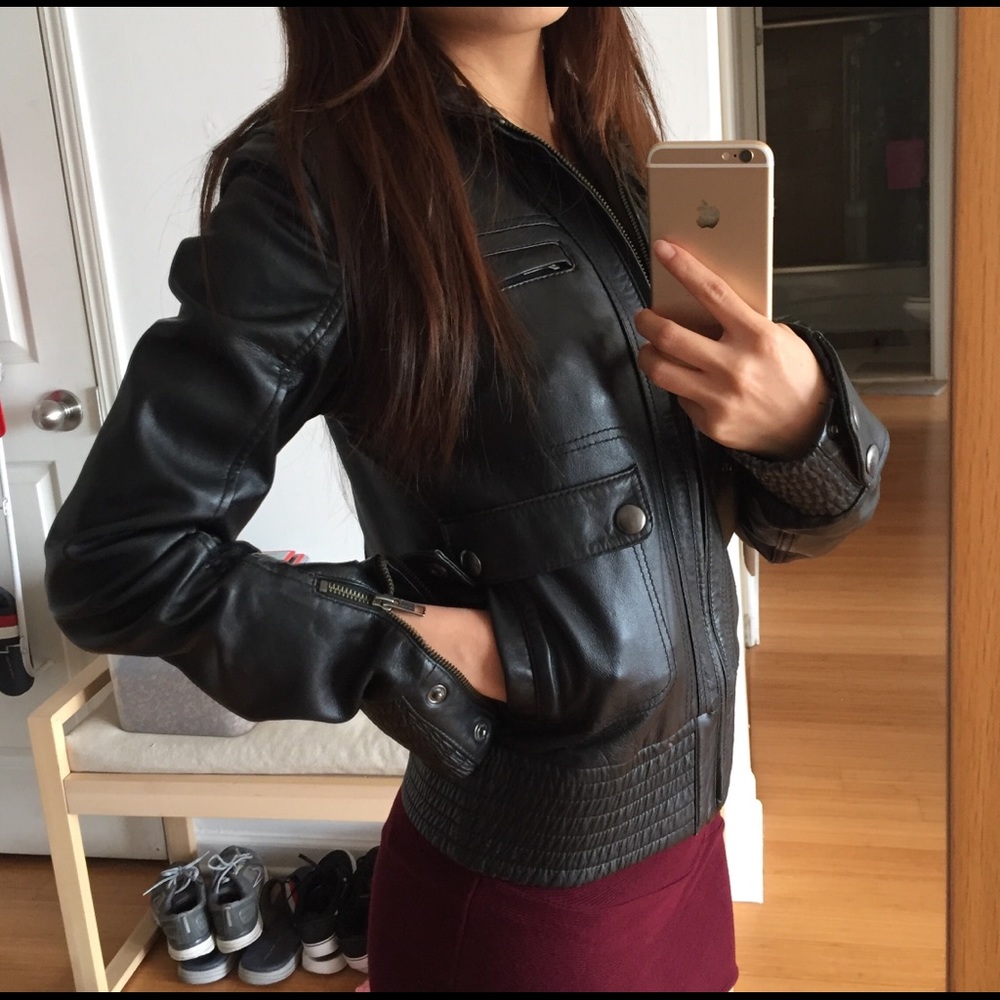 🆕Real leather jacket - Picture 7 of 8